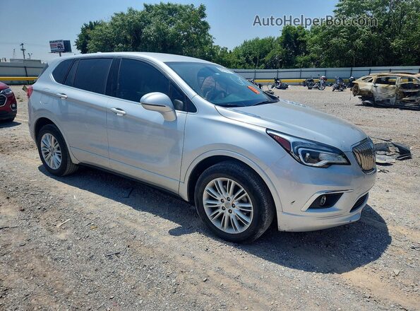 LRBFXASA6HD023237 2017 BUICK ENVISION Silver Передня права чверть
