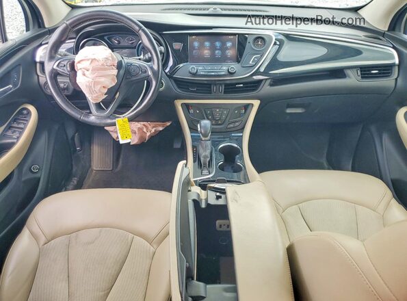 LRBFXASA6HD114945 2017 BUICK ENVISION Black Dashboard view