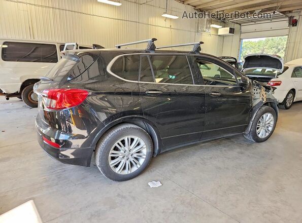 LRBFXASA8HD076943 2017 BUICK ENVISION Black Вид спереду