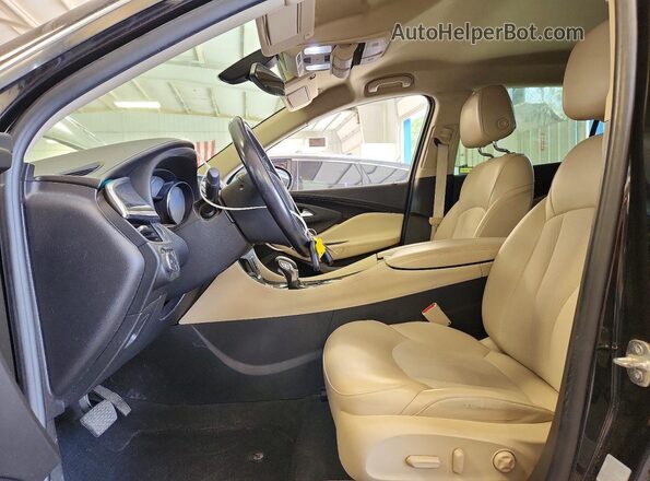 LRBFXASA8HD076943 2017 BUICK ENVISION Black Вид підкапотного простору