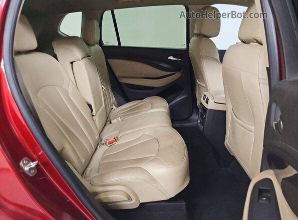 LRBFXBSA0HD048561 2017 BUICK ENVISION Red Rear interior view