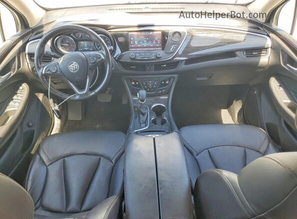 LRBFXBSA1HD198467 2017 BUICK ENVISION White Widok deski rozdzielczej