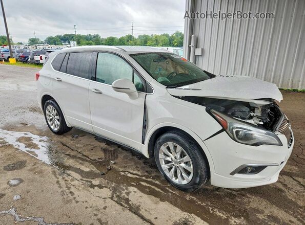 LRBFXBSA1HD242225 2017 BUICK ENVISION Белый Передняя правая четверть