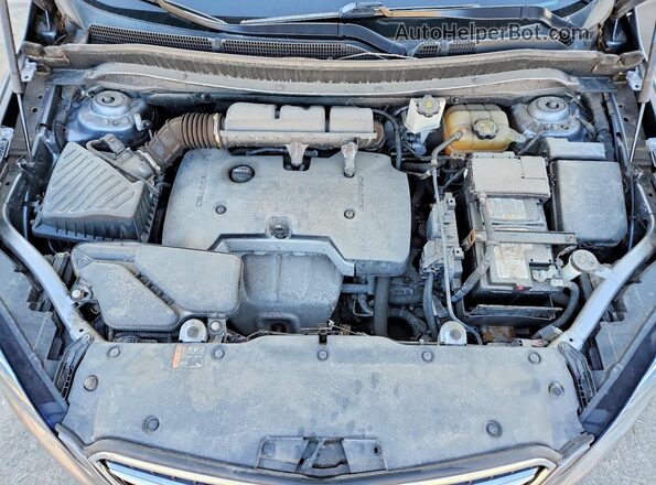 LRBFXBSA1LD069444 2020 BUICK ENVISION Gray Vista del compartimento del motor