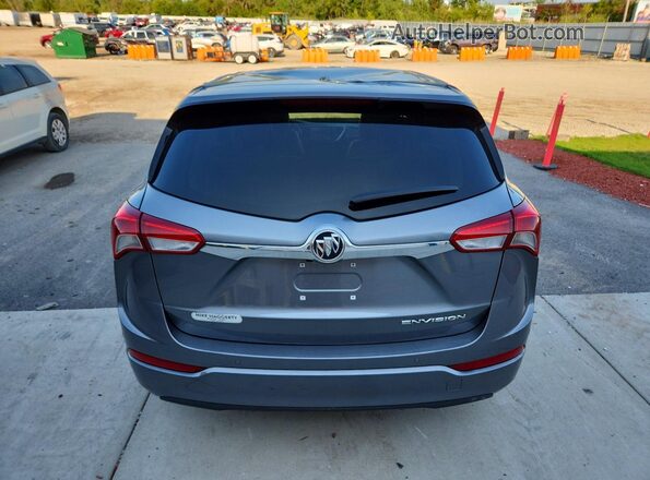 LRBFXBSA1LD069444 2020 BUICK ENVISION Gray Vista trasera