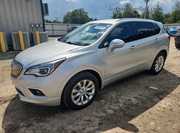 LRBFXBSA2HD014489 2017 BUICK ENVISION Silver Հետևի ձախ