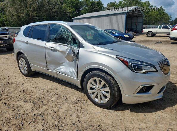 LRBFXBSA2HD014489 2017 BUICK ENVISION Silver Սալոնի դիմացի տեսք