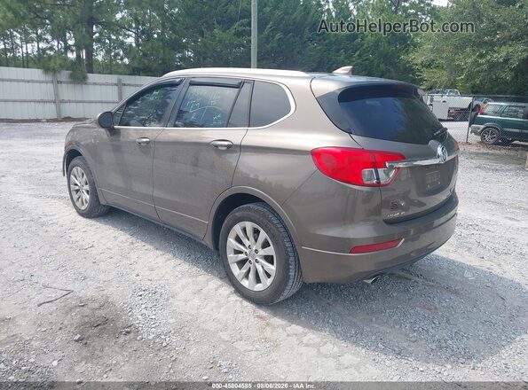 LRBFXBSA2HD192337 2017 BUICK ENVISION Brown Rear left