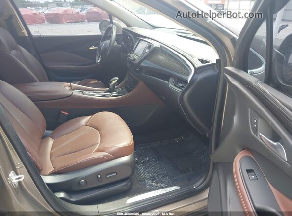 LRBFXBSA2HD192337 2017 BUICK ENVISION Brown Front interior view