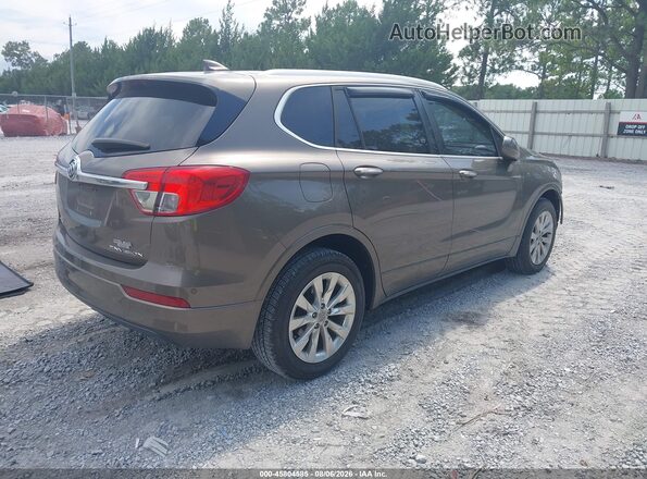 LRBFXBSA2HD192337 2017 BUICK ENVISION Brown Rear right