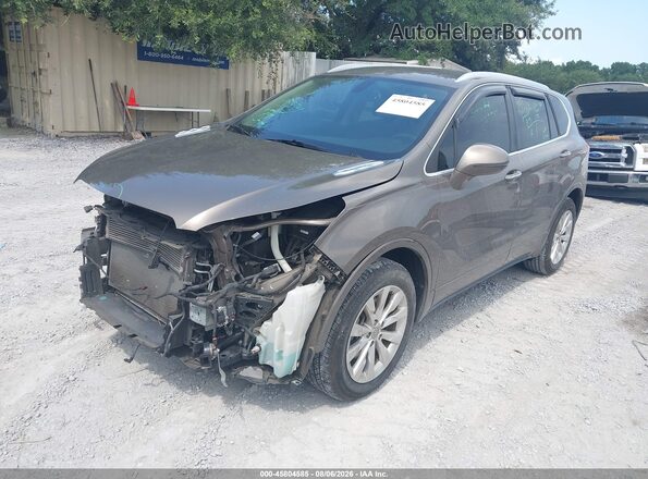 LRBFXBSA2HD192337 2017 BUICK ENVISION Brown Front left