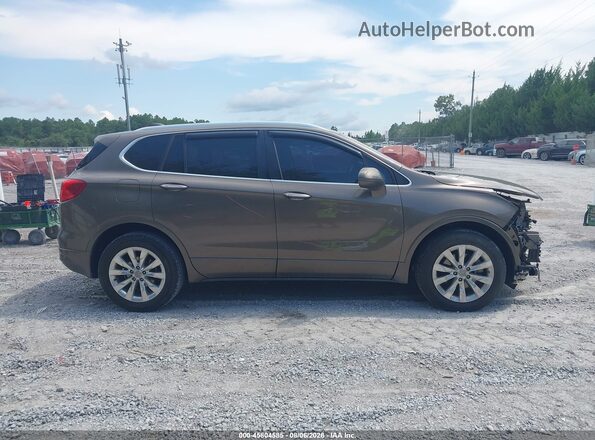 LRBFXBSA2HD192337 2017 BUICK ENVISION Brown 360 interior view