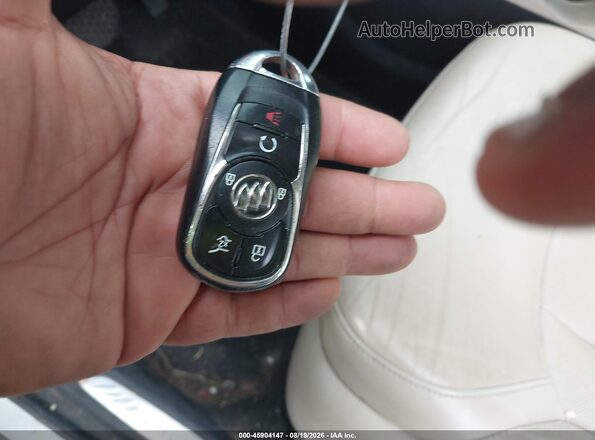 LRBFXBSA3HD074698 2017 BUICK ENVISION White წინა პანელის ხედი
