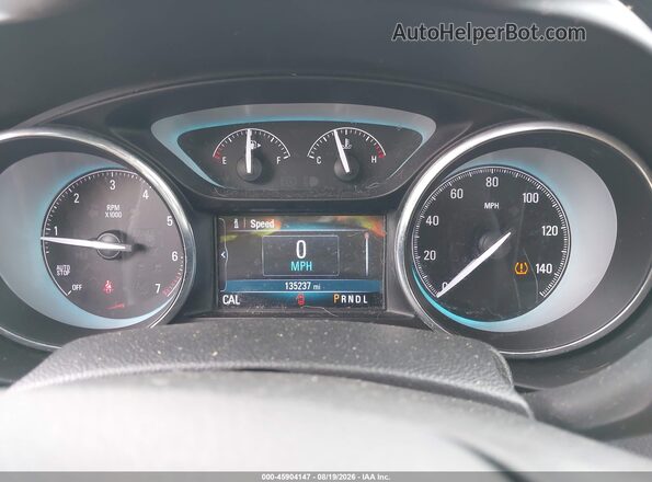 LRBFXBSA3HD074698 2017 BUICK ENVISION White უკანა სავარძლების ხედი