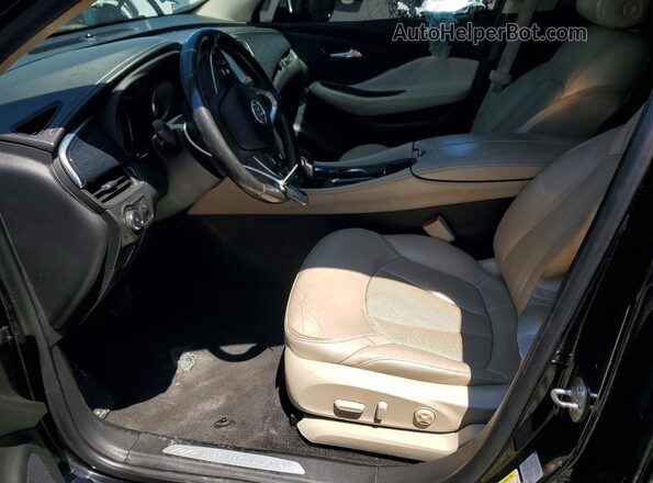 LRBFXBSA3HD091047 2017 BUICK ENVISION Black Vista interior delantera