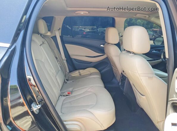 LRBFXBSA3HD091047 2017 BUICK ENVISION Black Vista interior trasera