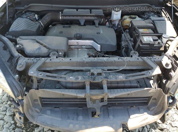 LRBFXBSA3HD091047 2017 BUICK ENVISION Black Vista del compartimento del motor