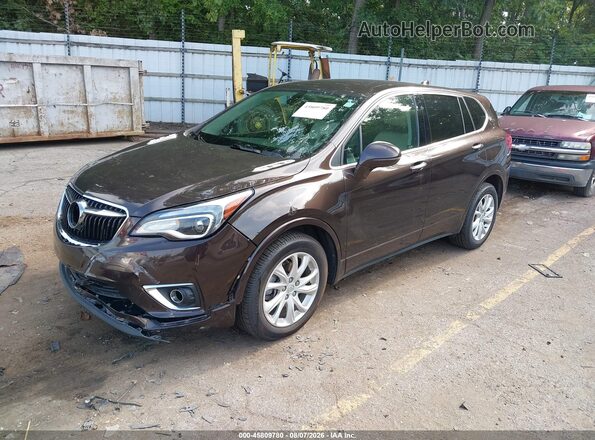 LRBFXBSA3LD085287 2020 BUICK ENVISION Brown Front left