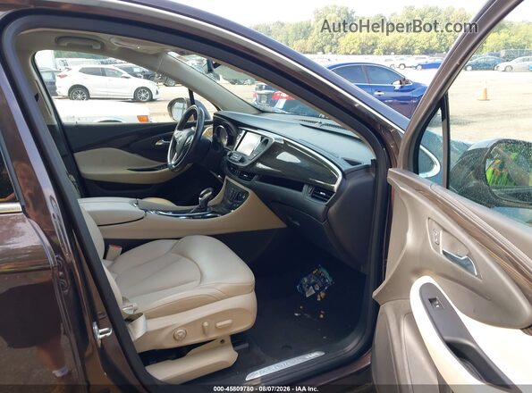LRBFXBSA3LD085287 2020 BUICK ENVISION Brown Front interior view
