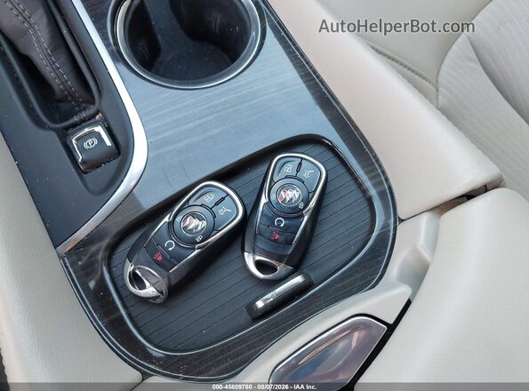 LRBFXBSA3LD085287 2020 BUICK ENVISION Brown Dashboard view