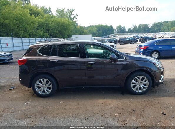 LRBFXBSA3LD085287 2020 BUICK ENVISION Brown Rear interior view