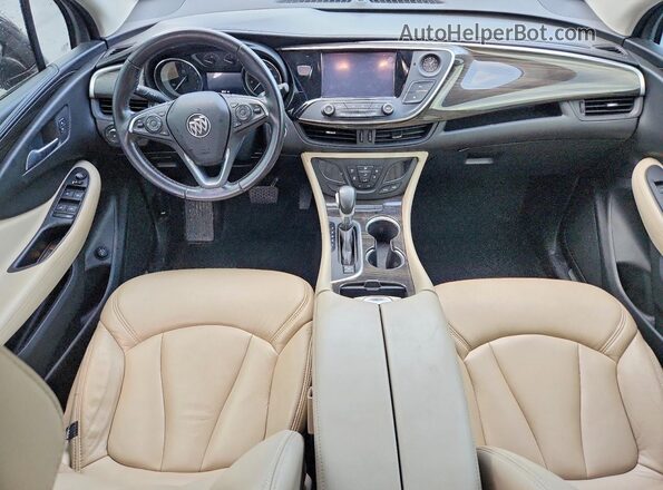 LRBFXBSA3LD196065 2020 BUICK ENVISION Brown Առջևի վահանակի տեսք