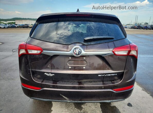 LRBFXBSA3LD196065 2020 BUICK ENVISION Brown Հետևի տեսք