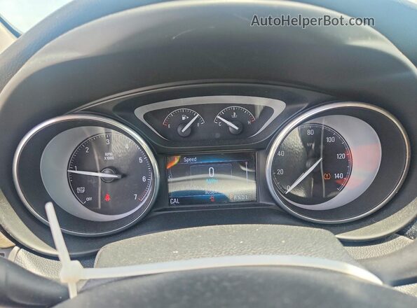 LRBFXBSA4KD008362 2019 BUICK ENVISION Tan Widok zestawu wskaźników