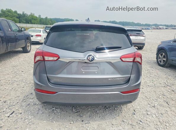 LRBFXBSA6LD035838 2020 BUICK ENVISION Gray Rear view