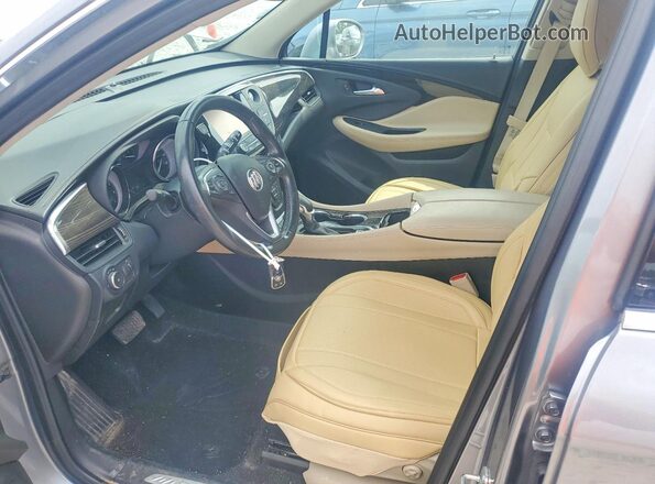 LRBFXBSA6LD035838 2020 BUICK ENVISION Gray Front interior view