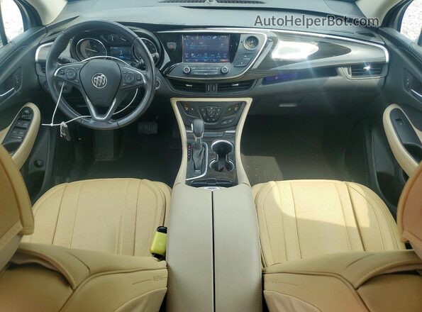 LRBFXBSA6LD035838 2020 BUICK ENVISION Gray Dashboard view