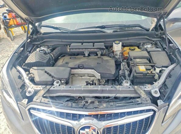 LRBFXBSA6LD035838 2020 BUICK ENVISION Gray Engine compartment view