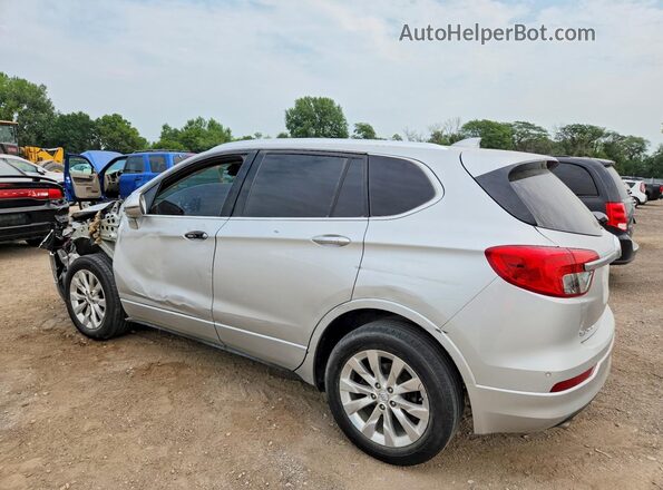 LRBFXBSA7HD038397 2017 BUICK ENVISION Silver Trasero izquierdo