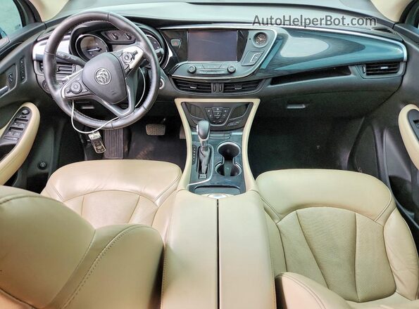 LRBFXBSA7HD038397 2017 BUICK ENVISION Silver Vista del salpicadero
