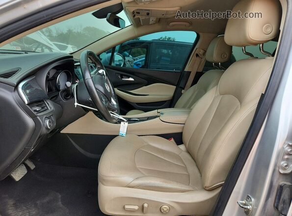 LRBFXBSA7HD038397 2017 BUICK ENVISION Silver Vista interior delantera