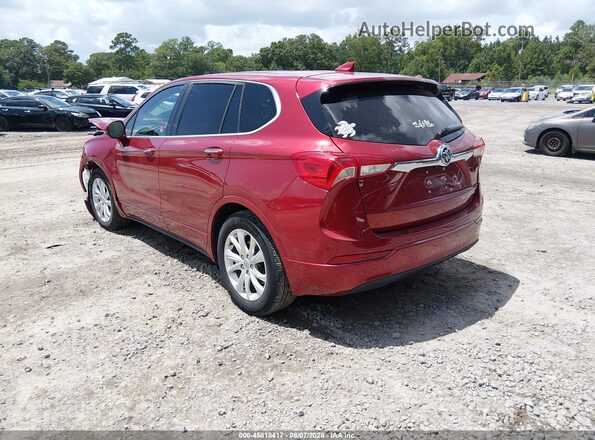LRBFXBSA7LD112765 2020 BUICK ENVISION Red Rear left