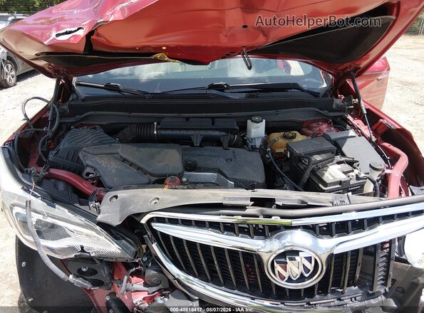 LRBFXBSA7LD112765 2020 BUICK ENVISION Red Rear view
