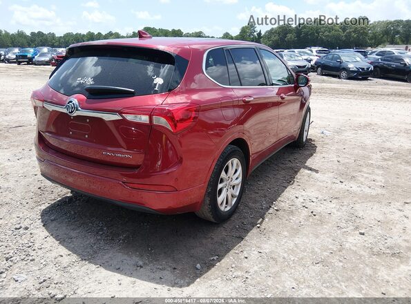 LRBFXBSA7LD112765 2020 BUICK ENVISION Red Rear right
