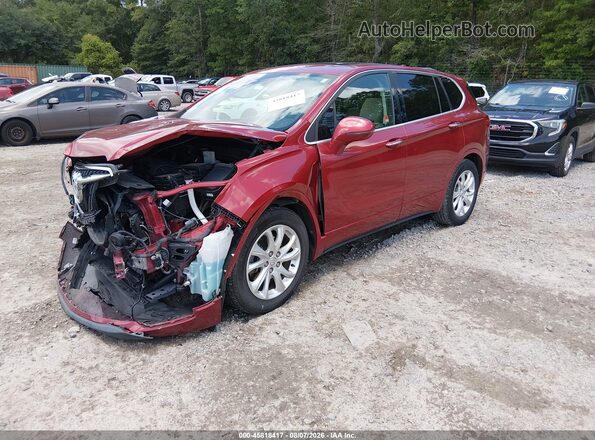 LRBFXBSA7LD112765 2020 BUICK ENVISION Red Front left