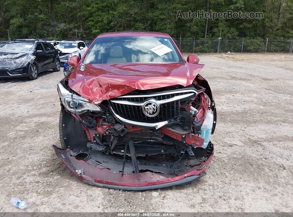 LRBFXBSA7LD112765 2020 BUICK ENVISION Red Rear interior view