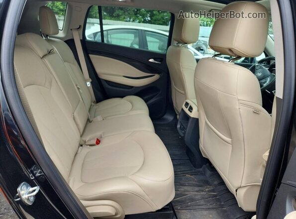 LRBFXBSA7LD156717 2020 BUICK ENVISION Black Вид задніх сидінь