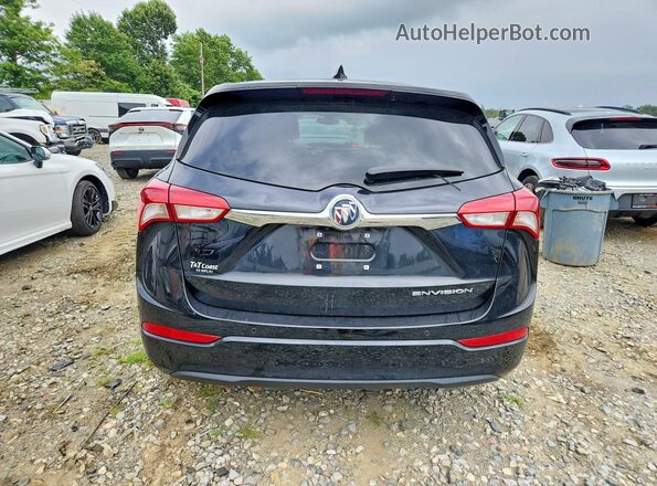 LRBFXBSA7LD156717 2020 BUICK ENVISION Black Вид ззаду