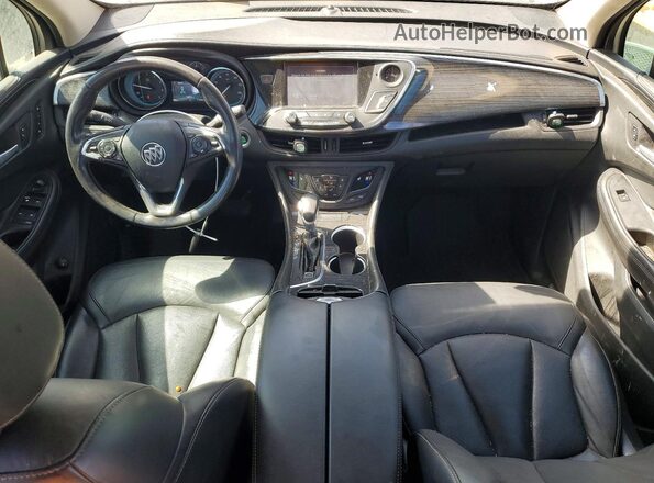 LRBFXBSA8HD024833 2017 BUICK ENVISION Gray წინა პანელის ხედი