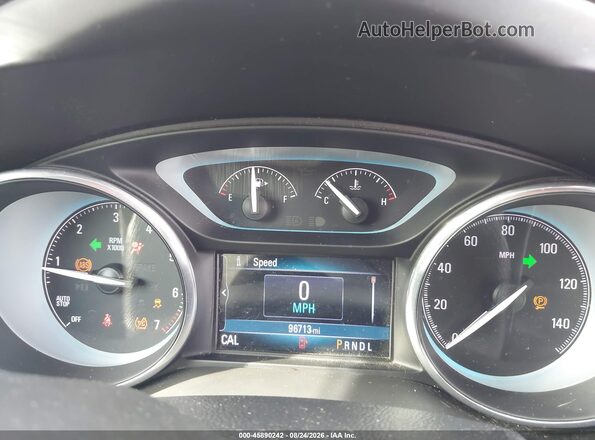 LRBFXBSA8HD202420 2017 BUICK ENVISION Red Вид задніх сидінь