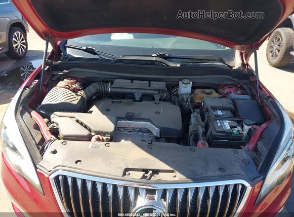 LRBFXBSA8HD202420 2017 BUICK ENVISION Red Вид ззаду