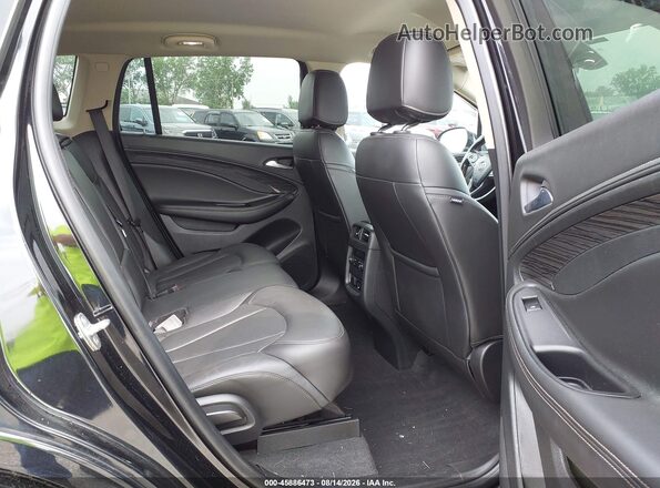 LRBFXBSA9HD218917 2017 BUICK ENVISION Black VIN sticker view