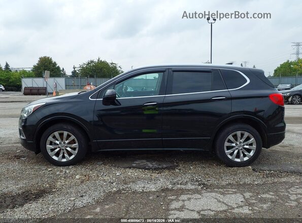 LRBFXBSA9HD218917 2017 BUICK ENVISION Black 360 interior view