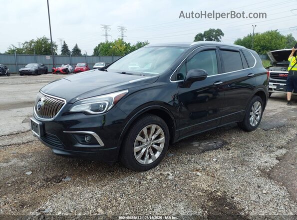 LRBFXBSA9HD218917 2017 BUICK ENVISION Black Front left