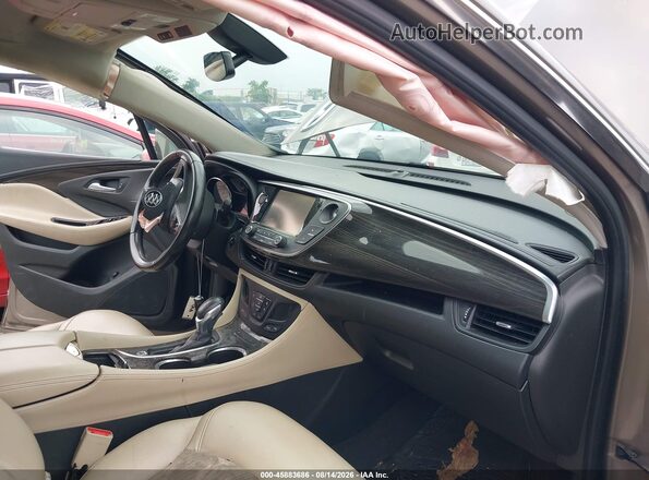 LRBFXBSA9KD009992 2019 BUICK ENVISION Beige წინა სალონის ხედი