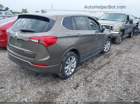 LRBFXBSA9KD009992 2019 BUICK ENVISION Beige უკანა მარჯვენა